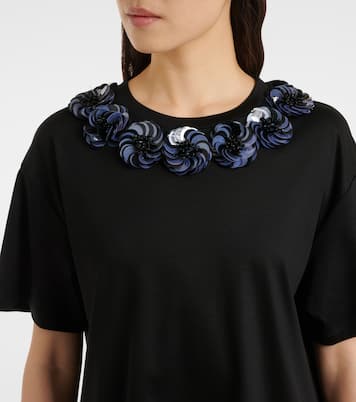 Verziertes Top Gennaio aus Jersey | Max Mara