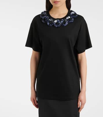 Verziertes Top Gennaio aus Jersey | Max Mara