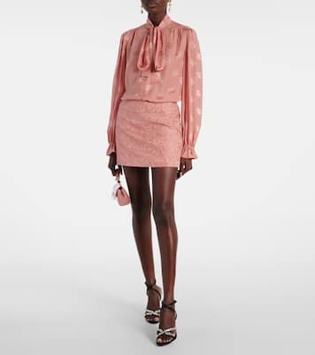 Floral jacquard miniskirt | Dolce&Gabbana