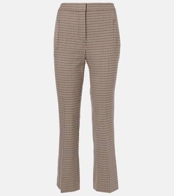 High-Rise Cropped-Hose Arte | Veronica Beard