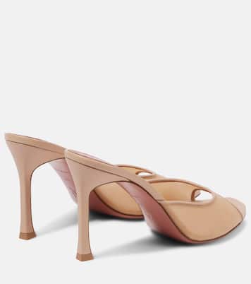 Mules Alexa 95 in mesh | Amina Muaddi