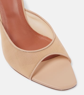 Mules Alexa 95 in mesh | Amina Muaddi