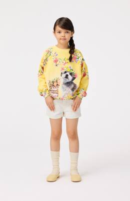 Maxi printed cotton sweatshirt | Molo