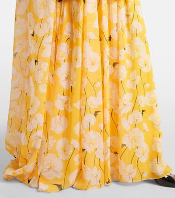 Robe aus Seide | Carolina Herrera