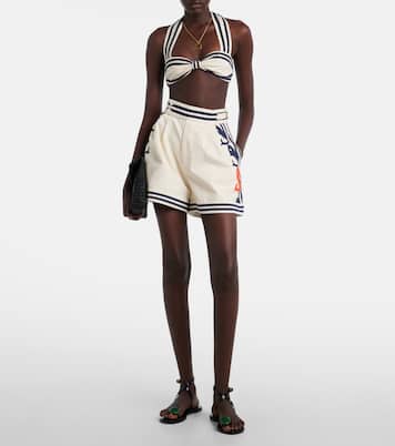 Bralette Marine aus Baumwolle | Alémais