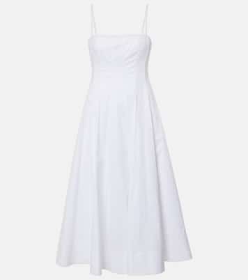 Robe midi Wylie en coton | Staud