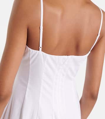 Robe midi Wylie en coton | Staud
