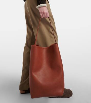 N/S Park Large leather tote bag | The Row