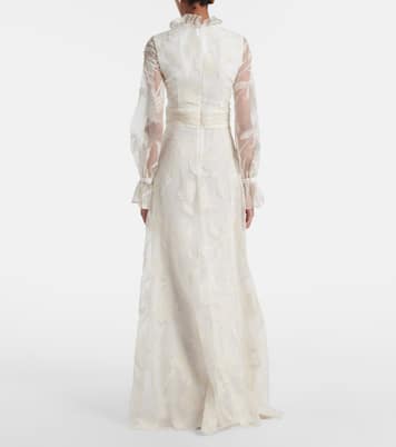 Bridal Robe Adeline aus Seidenorganza | Markarian