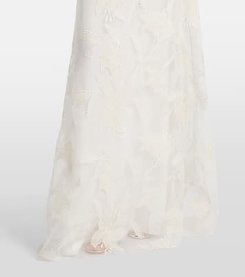 Bridal Robe Adeline aus Seidenorganza | Markarian