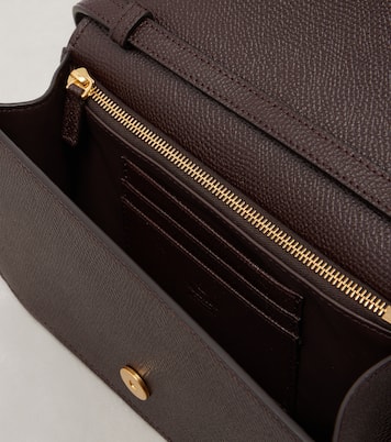 Bedruckte Schultertasche VLogo aus Kalbshaar | Valentino Garavani