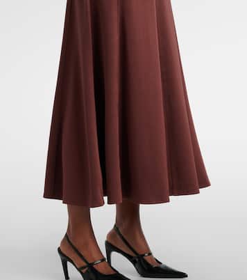 Vestido midi de crepé | Roland Mouret