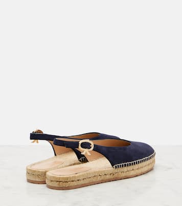 Espadrilles Paz aus Veloursleder | Gianvito Rossi