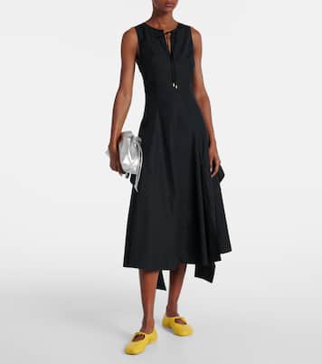 Pebble Soft leather Mary Jane flats | Loewe