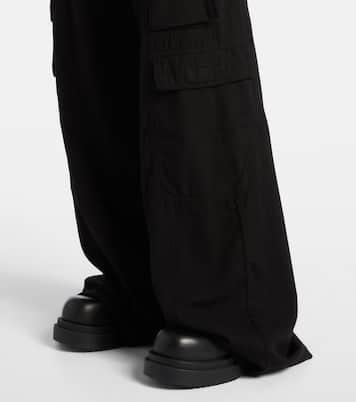 Pantalon cargo Jumbo Belas à taille haute en coton | Rick Owens