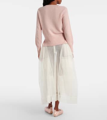 Cárdigan de cachemir adornado | Simone Rocha