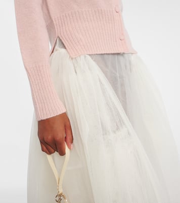 Cárdigan de cachemir adornado | Simone Rocha