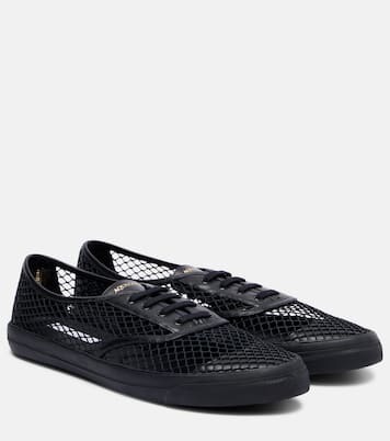 Sneakers Minimalist Mesh mit Leder | Aquazzura