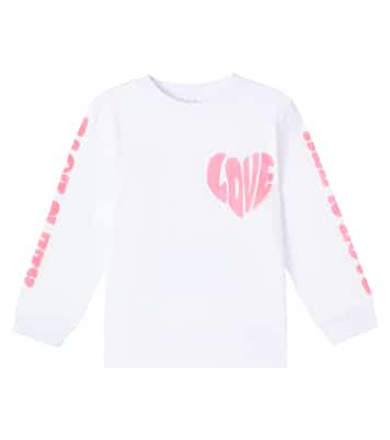 Bedrucktes Longsleeve aus Baumwoll-Jersey | Stella McCartney Kids