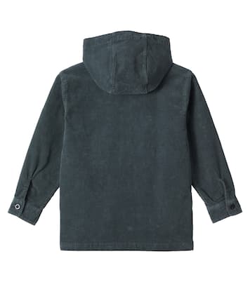 Hooded cotton shirt | C.P. Company Kids