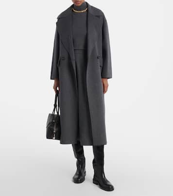Belted virgin wool coat | 'S Max Mara