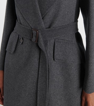 Belted virgin wool coat | 'S Max Mara