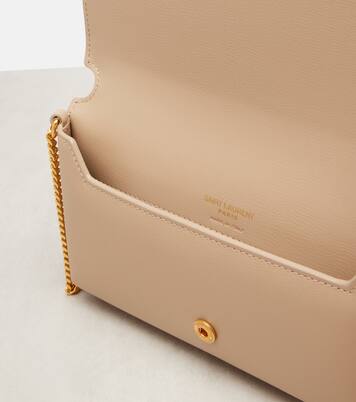 Cassandre leather phone pouch | Saint Laurent