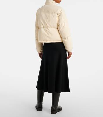 Aliminia cotton corduroy down jacket | Moncler