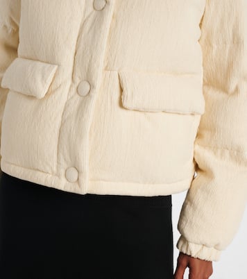 Aliminia cotton corduroy down jacket | Moncler
