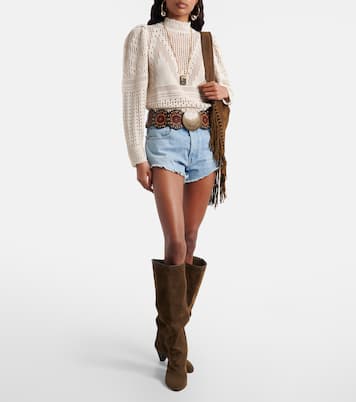 Shorts di jeans Diary di Island | Alanui