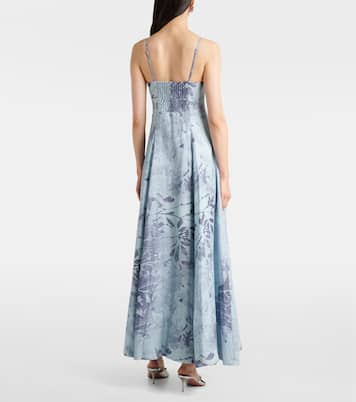 Bustier-Kleid aus Leinen und Baumwolle | Simkhai