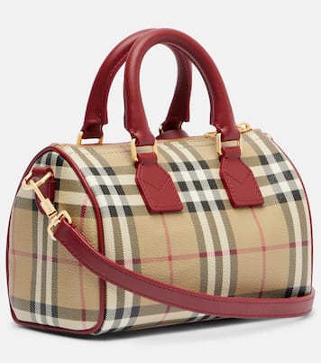 Sac Burberry Check Small en toile et cuir | Burberry