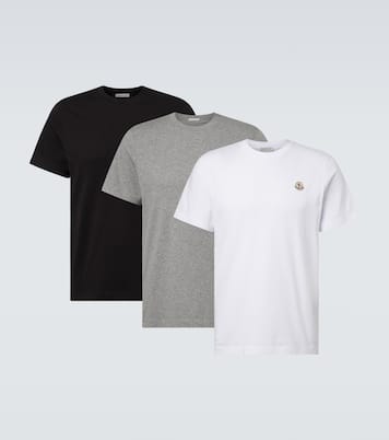 Set aus drei T-Shirts aus Baumwoll-Jersey | Moncler