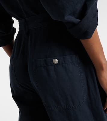 Jumpsuit Nessime aus Baumwolle und Leinen | Marant Etoile