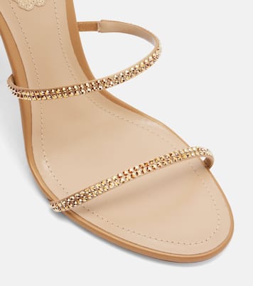 Cleo embellished satin sandals | Rene Caovilla