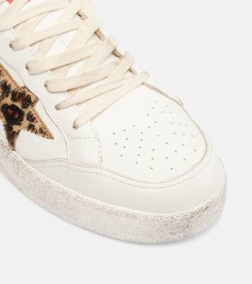 Ball Star leather platform sneakers | Golden Goose