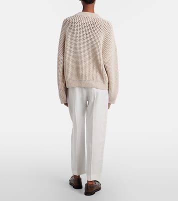 Gerade Mid-Rise-Hose | Brunello Cucinelli