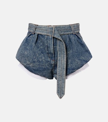 High-Rise Jeansshorts | Magda Butrym