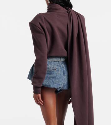 High-Rise Jeansshorts | Magda Butrym