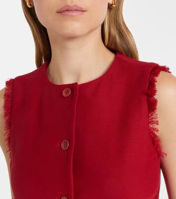 Weste Sumero aus Baumwoll-Gabardine | Max Mara