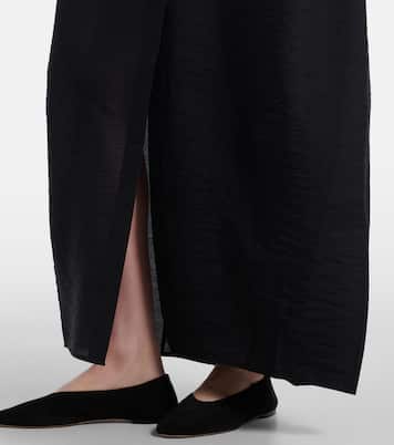 Silk-blend shirt dress | Toteme