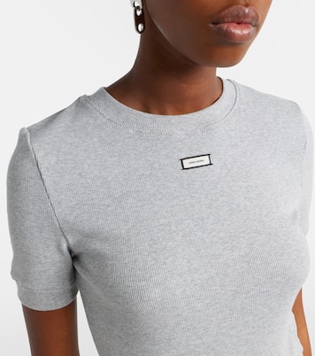 Camiseta acanalada Lounge en mezcla de algodón | Entire Studios