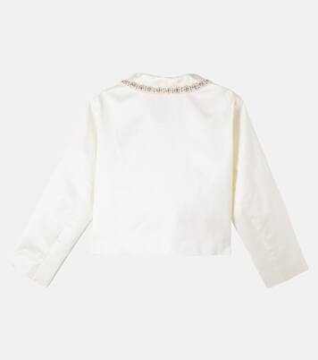 Veste Laelia en coton mélangé à ornements | Bonpoint