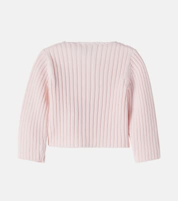 Baby Esil cotton and cashmere cardigan | Bonpoint