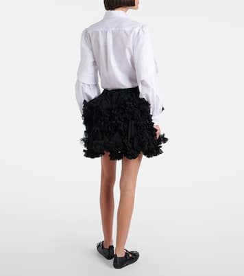 Tulle miniskirt | Noir Kei Ninomiya