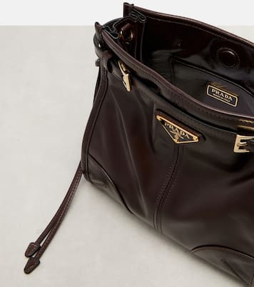 Prada Bonnie Mini leather shoulder bag | Prada