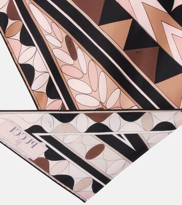 Manuba silk twill scarf | Pucci