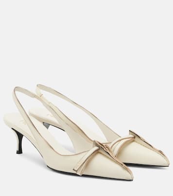 Escarpins slingback en cuir | Prada