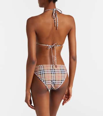 Burberry Check triangle bikini | Burberry