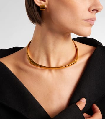 Signature Petite huggie earrings | Toteme